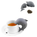 Kitchen Implement Cute Shark Shape Food Grade Silicone Tea Infuser